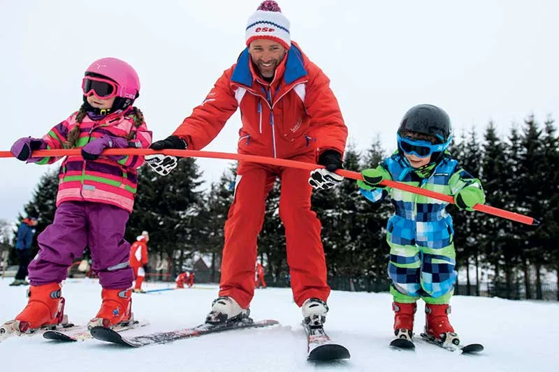 estación de esquí mezenc, meygal en Haute-Loire, esquí infantil les-estables esf