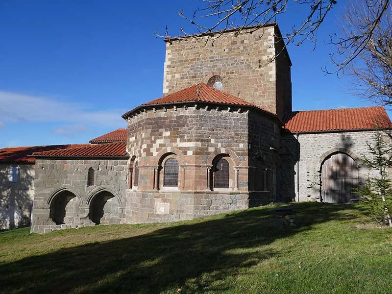 L’abbaye de Doue à Saint-Germain-Laprade en Haute-Loire, Auvergne