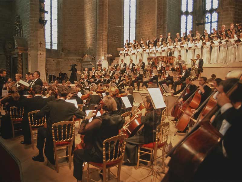 Festival de musique classique à La Chaise-Dieu en Haute-Loire, Auvergne