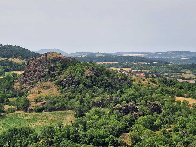 Randonnée à Polignac en Haute-Loire, Auvergne