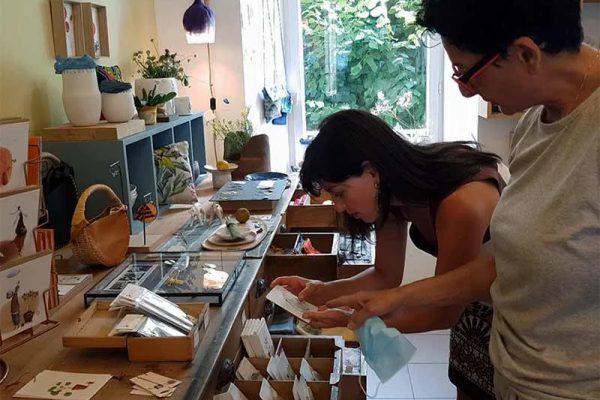 Heritage know-how, in Haute-Loire, in Auvergne Souzani crafts
