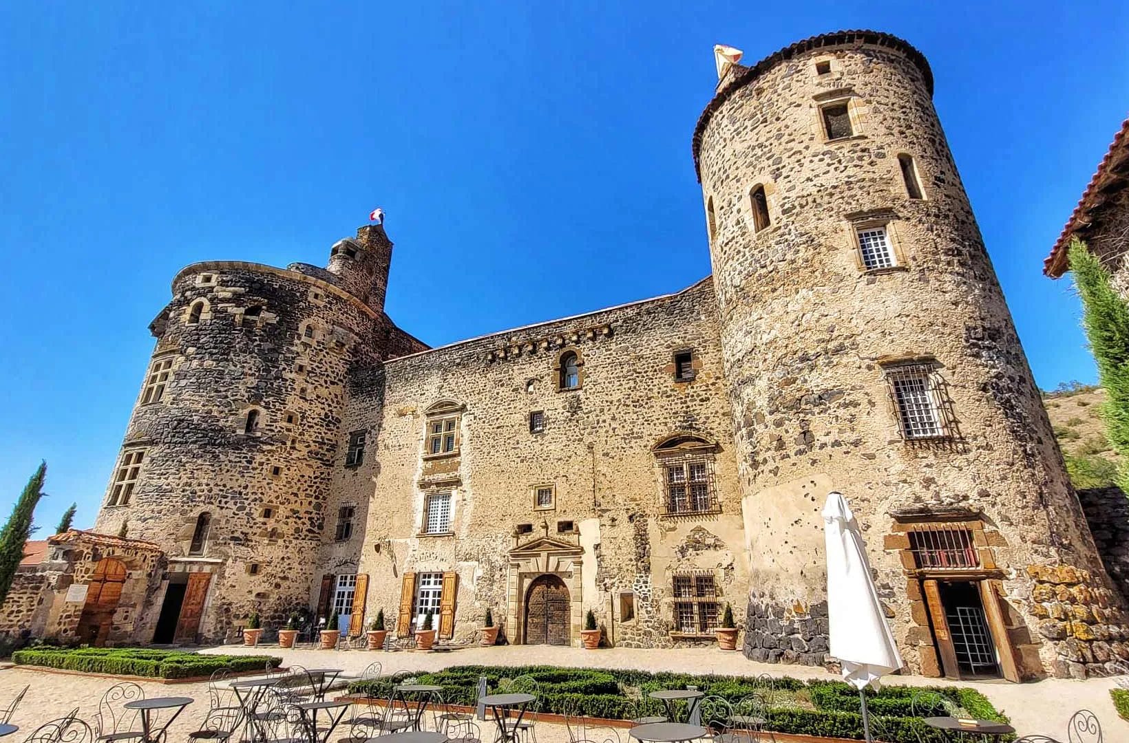 Forteresse Saint Vidal, patrimoine, Haute-Loire Auvergne, chateau