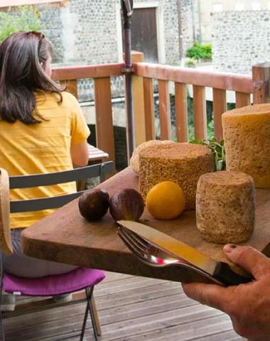 Fahrrad und Käse, Puy Haute-Loire Auvergne