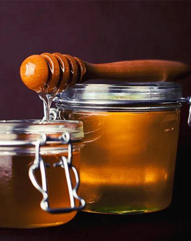 Pot of honey from Haute-Loire, Auvergne