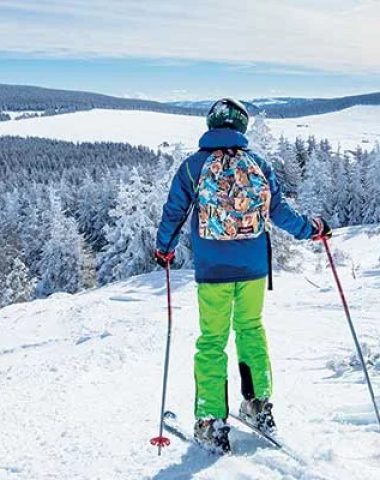 ski resort mezenc, meygal in Haute-Loire, les-estables downhill skiing