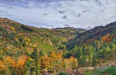 misteriose escursioni nella valle dell'Aubepin nell'Alta Loira, in Alvernia