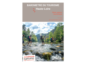 Toeristisch rapport Haute-Loire 2020