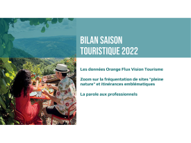 Bilan touristique Haute-Loire 2022